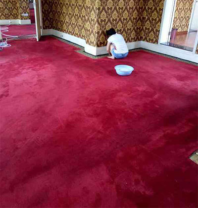 大面积地毯怎么清洗，如何清洗地毯